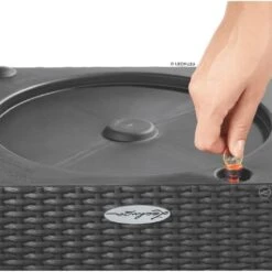 Osmo CUBE - Granitfarvet Flet Lechuza CUBE - Granitfarvet Flet Model 30, Flet -Osmo Salgsbutik p19346 11661 cube firkantet krukke 371c