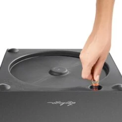 Osmo CUBE - Charcoal Metallic Lechuza CUBE - Charcoal Metallic Model 30, Glat -Osmo Salgsbutik p35081 35692 lechuza cube charcoal metallic 5cf7