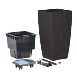 Osmo Casa, Mesh Column Krukke - Granite Casa, Mesh Column Krukke - Granitfarvet Model 30 -Osmo Salgsbutik p35569 37854 casa mesh column krukke granite farve 7929